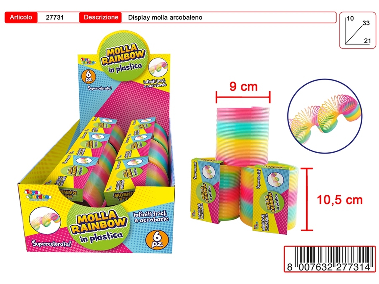 MOLLA ARCOBALENO 27731