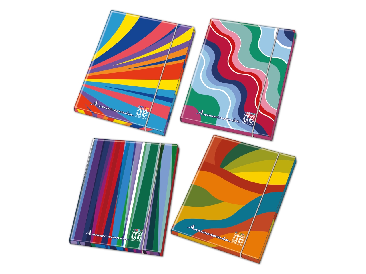 ARMOCROMIA CARTELLINA 3LEMBI A4 ASS. 9093