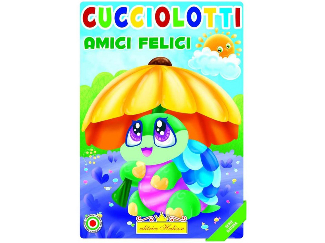 LIBRO COLORA CUCCIOLOTTI AMICI FELICI 0803