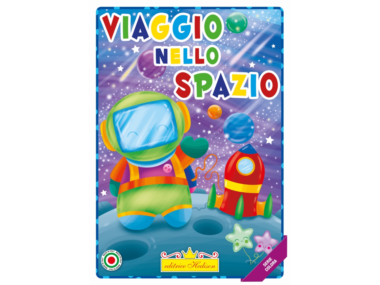 LIBRO COLORA VIAGGIO NELLO SPAZIO 0034