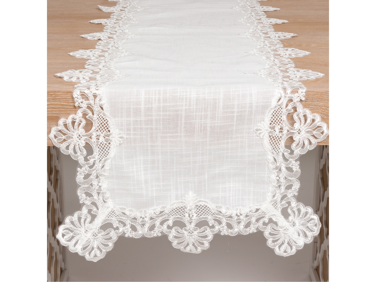 L.ZORA RUNNER C/PIZZO 45X140CM TS60311 L.ZORA RUNNER C/PIZZO 45X140CM TS60311