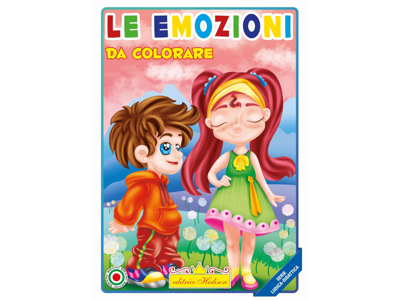 LIBRO LE EMOZIONI DA COLORARE E LEGGERE 0810