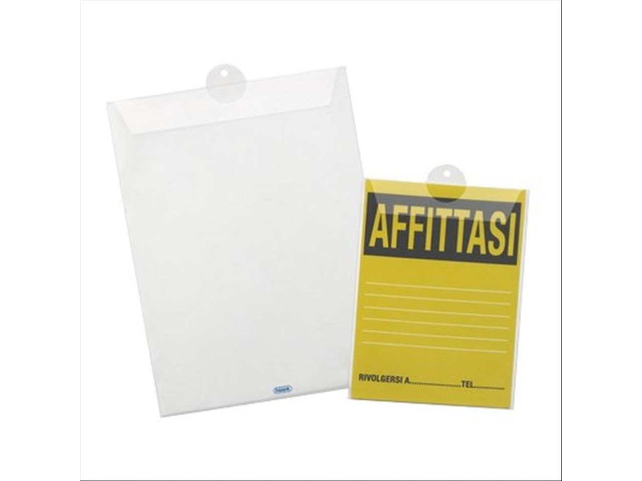 BUSTA PORTA AVVISI C/APP. 22X30CM 10PZ 100460131