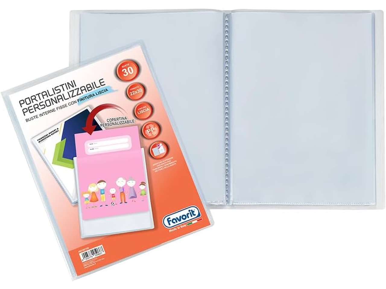 PORTALISTINO PERSONALIZ. 22X30CM 30B. 400182102