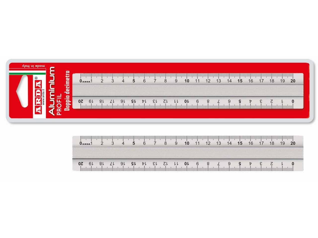 PROFIL DOPPIODECIMETRO ALLUMINIO 18420