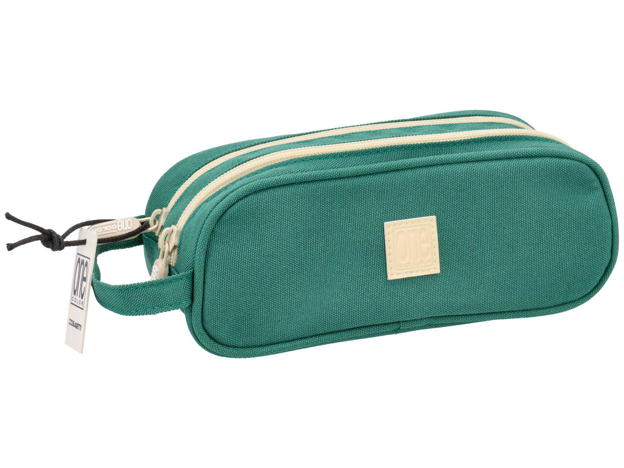 COLLEGE BUSTINA 2ZIP IN TESSUTO VERDE 8795-7