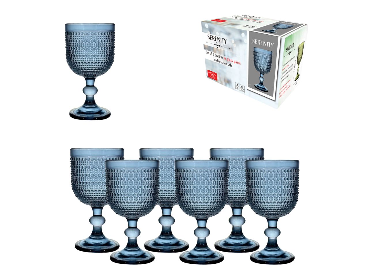 CALICE SERENITY BLU 6PZ 956269
