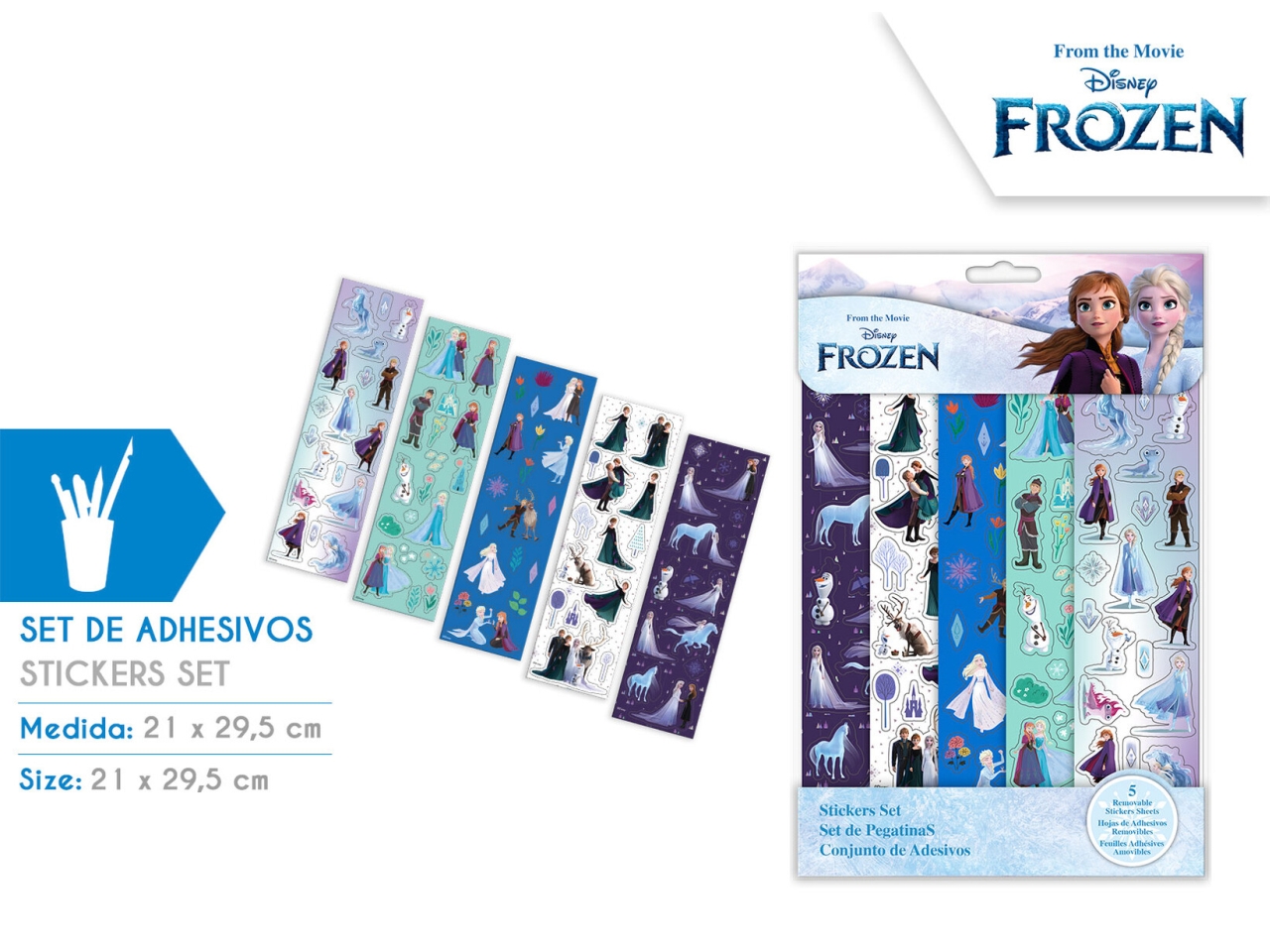 FROZEN SET DI ADESIVI FR50026