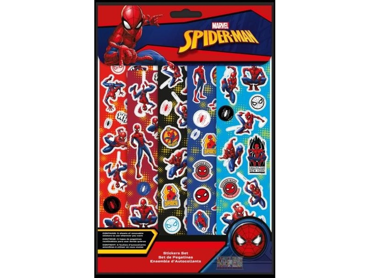 SPIDERMAN SET DI ADESIVI