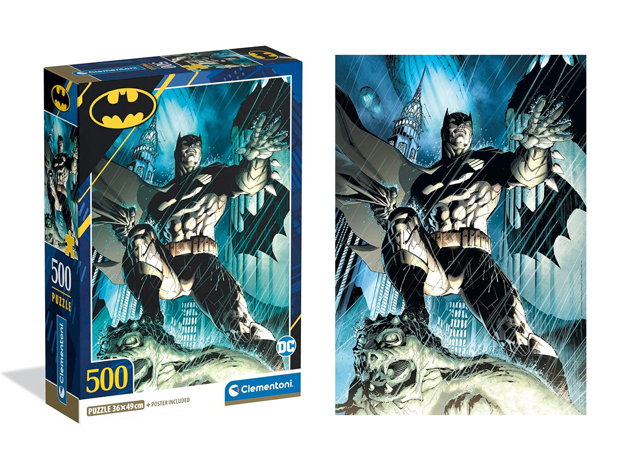 PUZZLE 500PZ BATMAN COMPACT BOX 35593