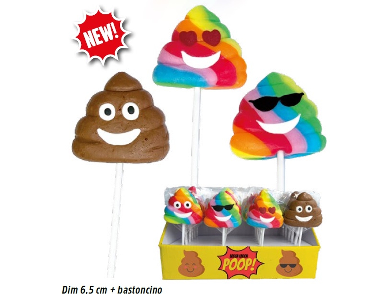 LECCA LECCA LOLLI POOP 30GR ASS. A7135