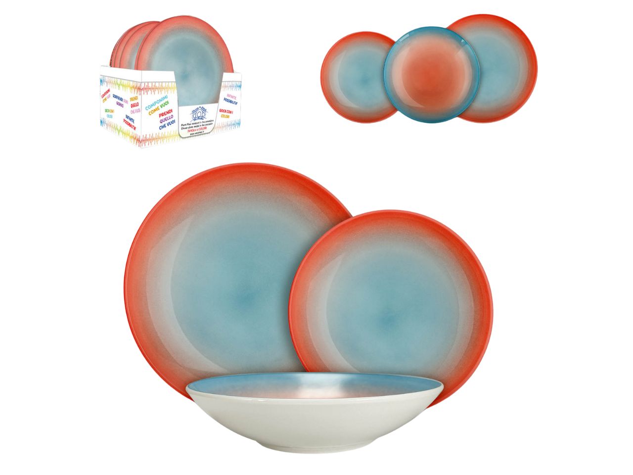 TAVOLA A COLORI DESSERT CM20 956017