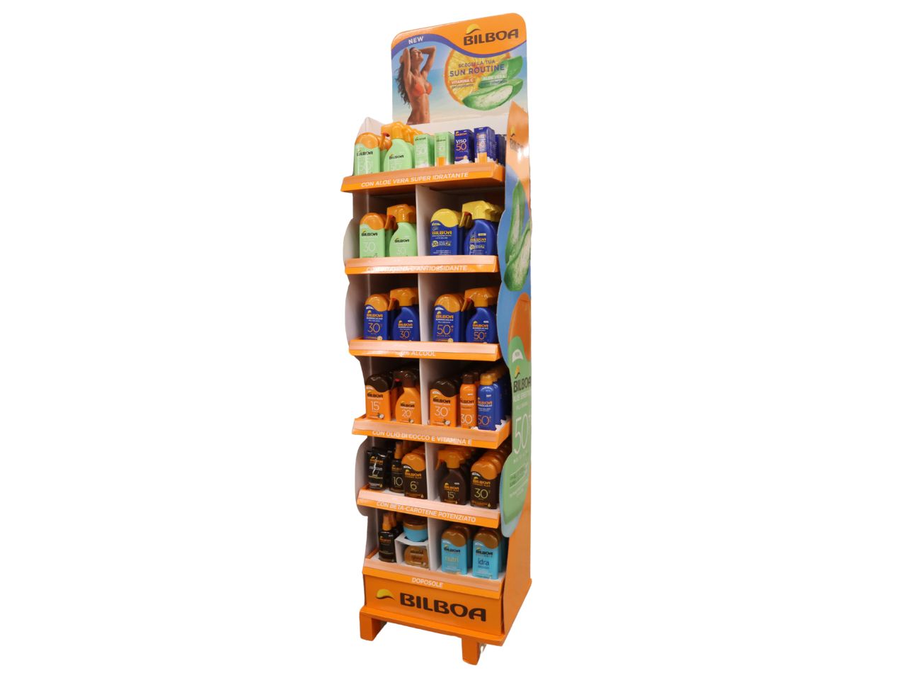 BILBOA SOLARI ESPOSITORE MISTO 168PZ