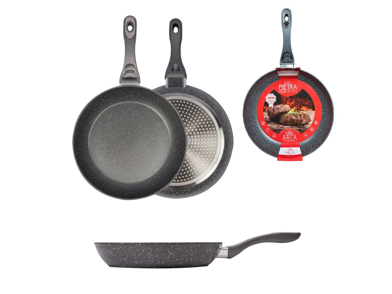 PIETRA ROVENTE PADELLA 20CM 54375
