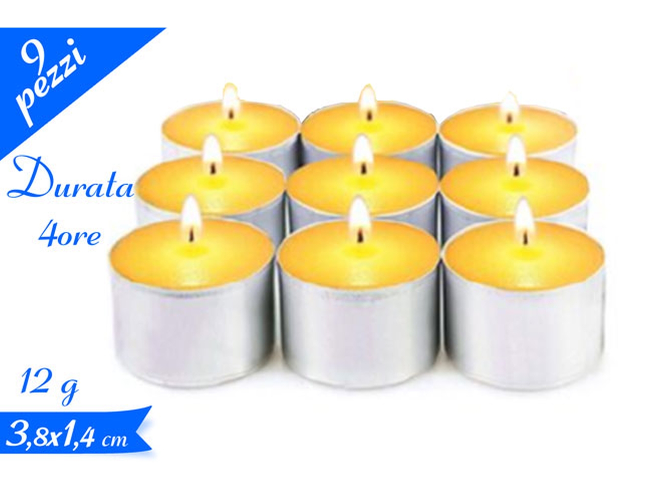CITRONELLA TEA LIGHT 9PZ 564000