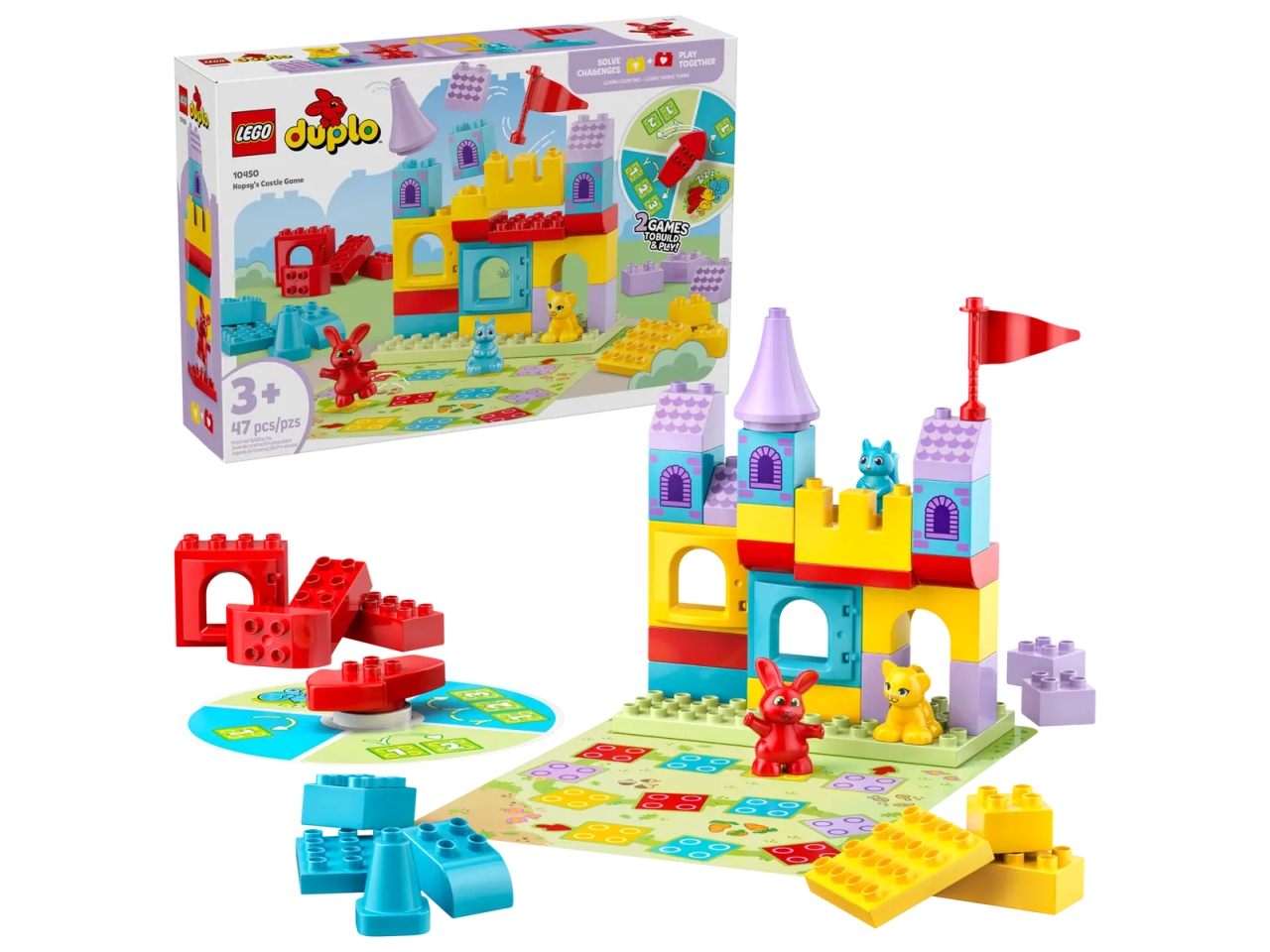 LEGO DUPLO TOWN GIOCO CASTELLO C/SALTERELLO 10450
