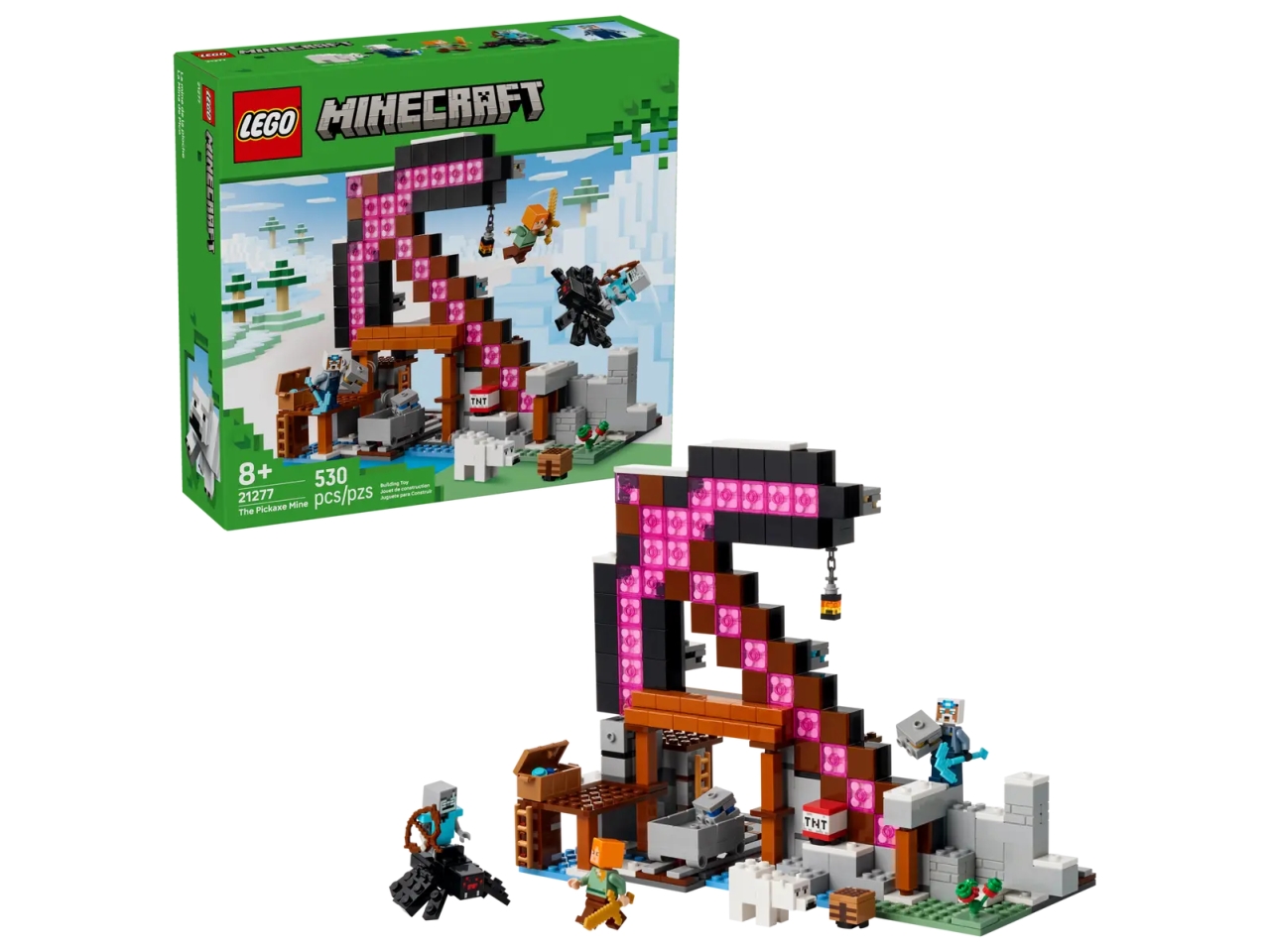 LEGO MINECRAFT LA MINIERA DELLE PICCOZZE 21277 LEGO MINECRAFT LA MINIERA DELLE PICCOZZE 21277