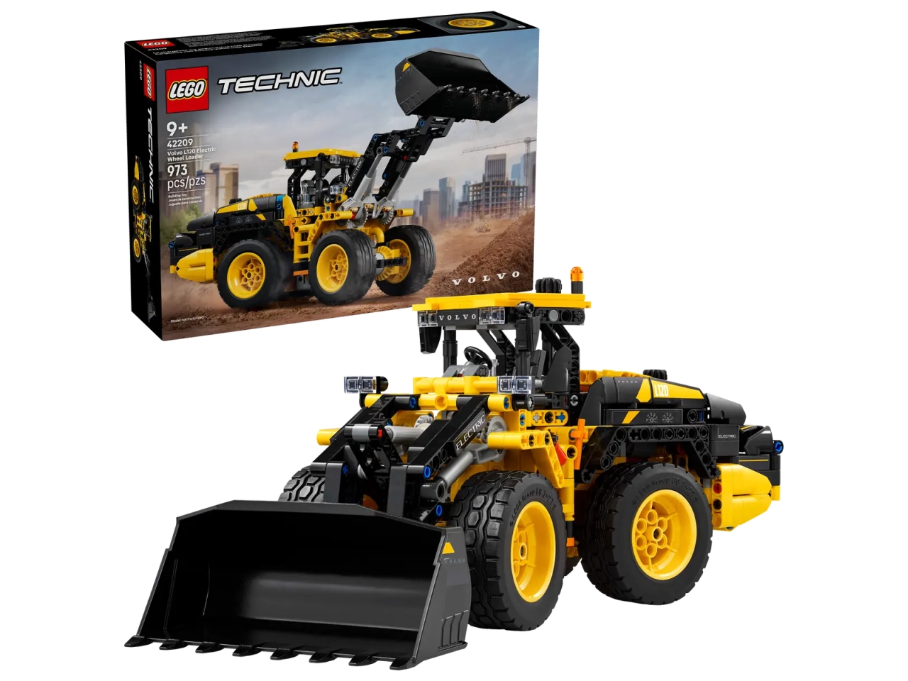 LEGO TECHNIC PALA GOMMATA VOLVO L120ELECTRIC 42209