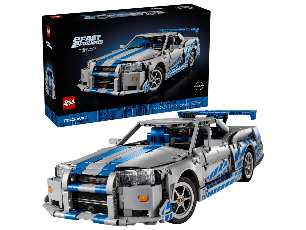 LEGO TECHNIC AUTO NISSAN SKYLINE GT-R 42210