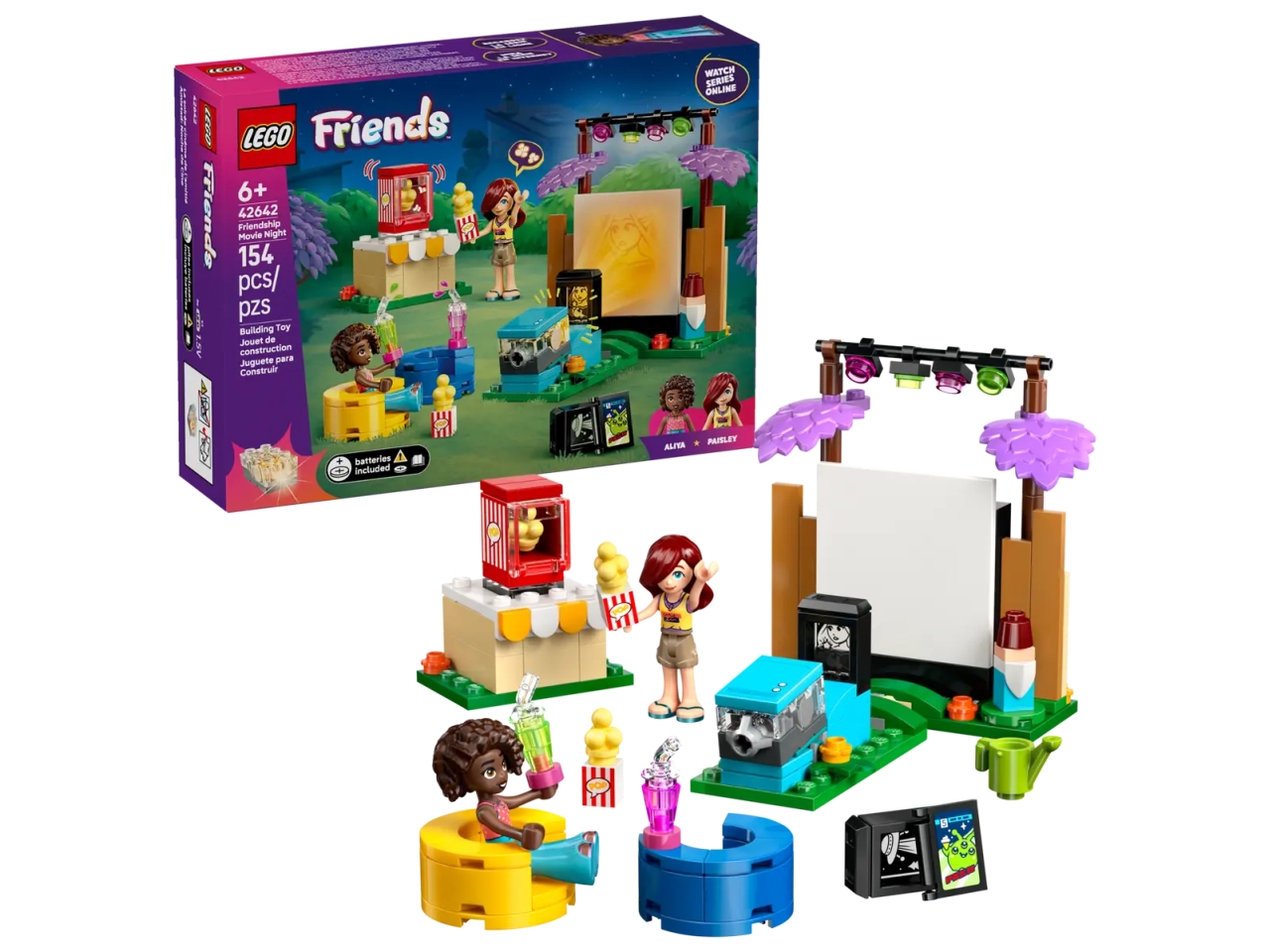 LEGO FRIENDS MOVIE NIGHT DELLAMICIZIA 42642