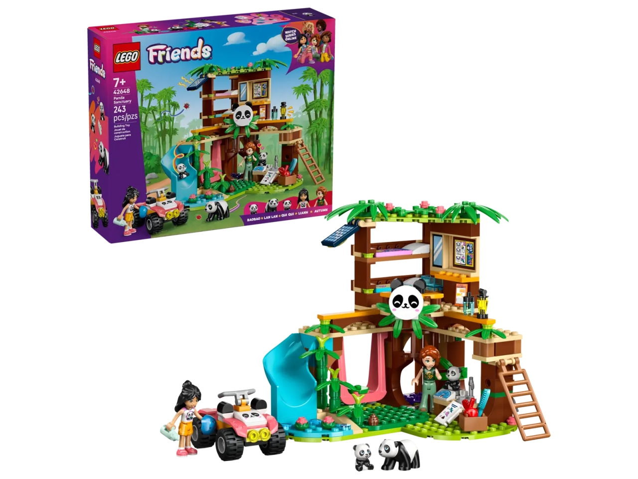 LEGO FRIENDS IL SANTUARIO DEI PANDA 42648