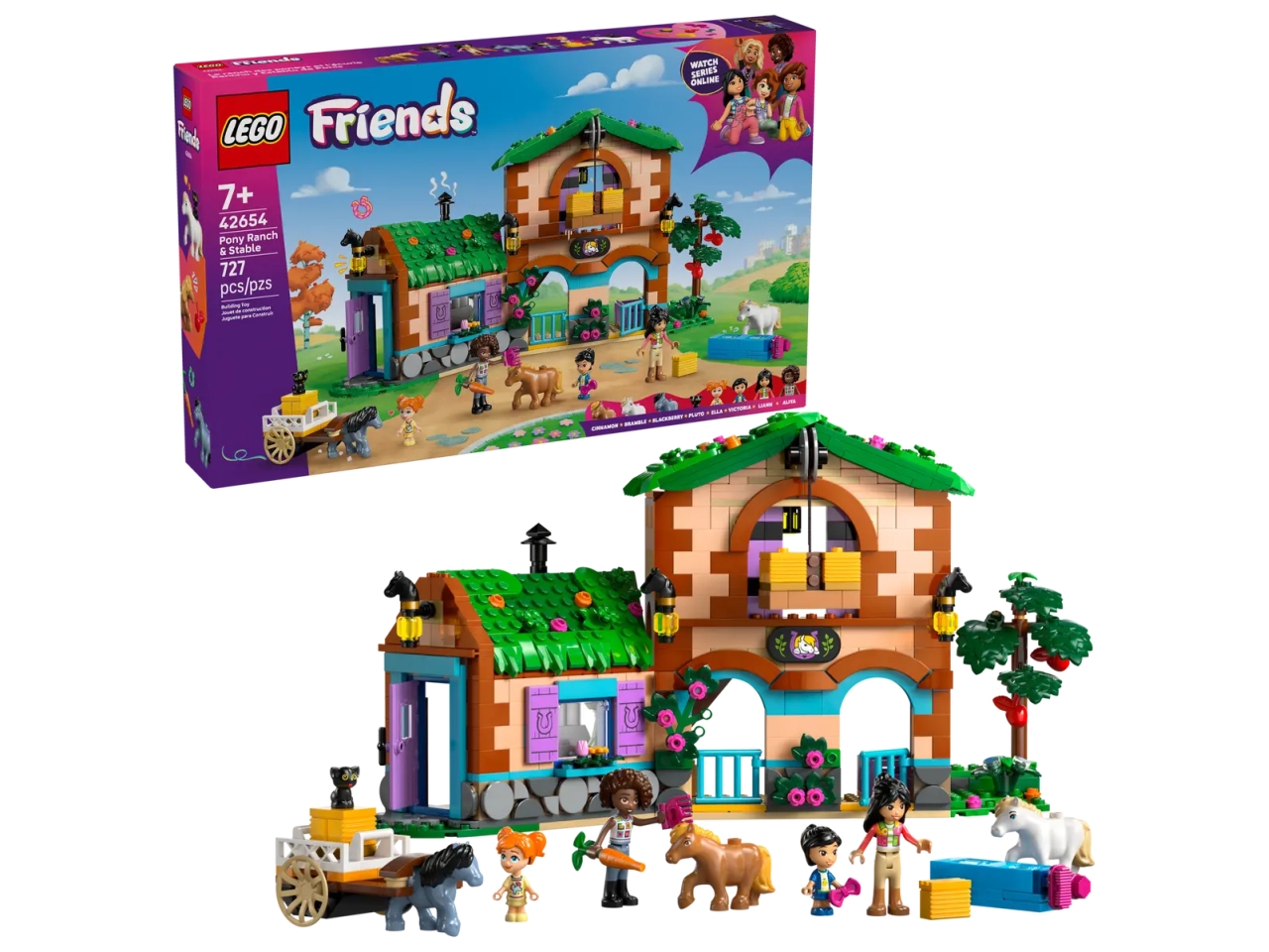LEGO FRIENDS RANCH E SCUDERIA DEI PONY 42654