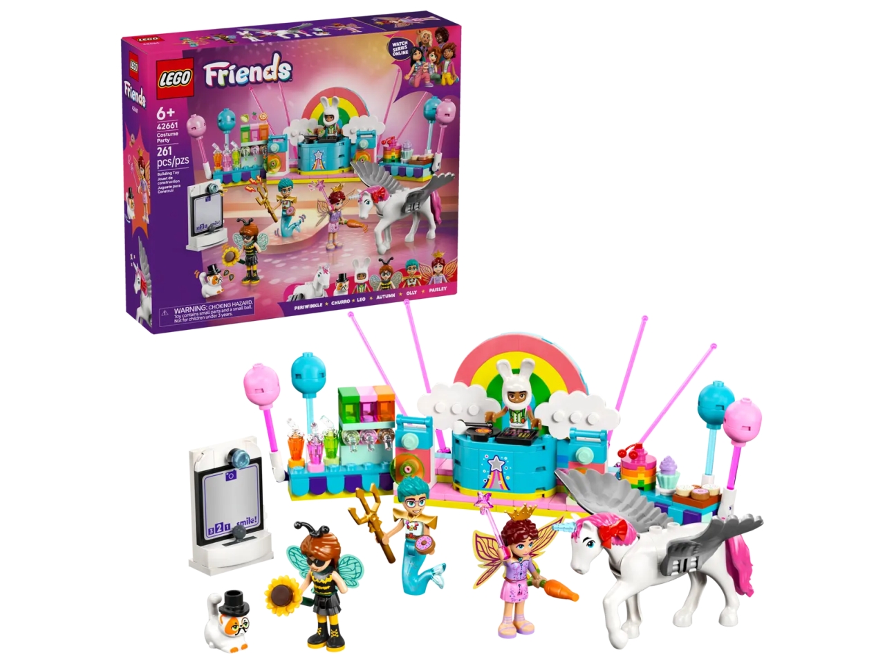 LEGO FRIENDS PARTY COSTUME UNICORNO/FATINA 42661