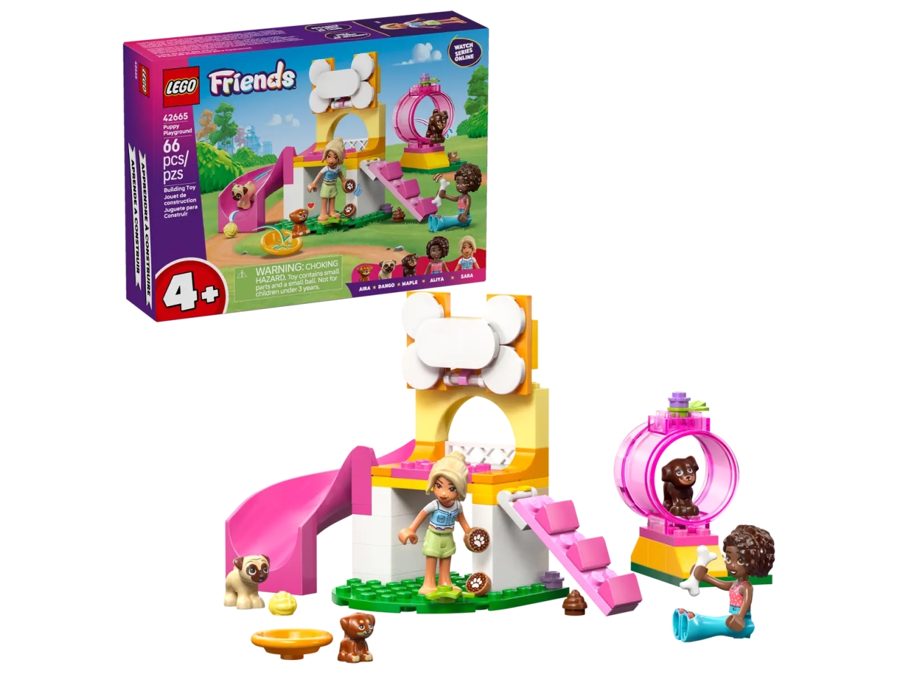LEGO FRIENDS IL PARCO GIOCHI DEI CUCCIOLI 42665