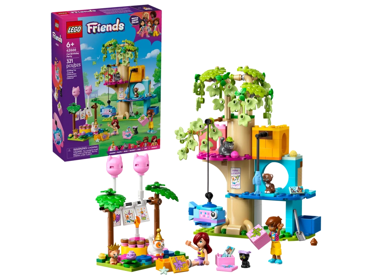 LEGO FRIENDS FESTA COMPLEANNO FELINA 42666