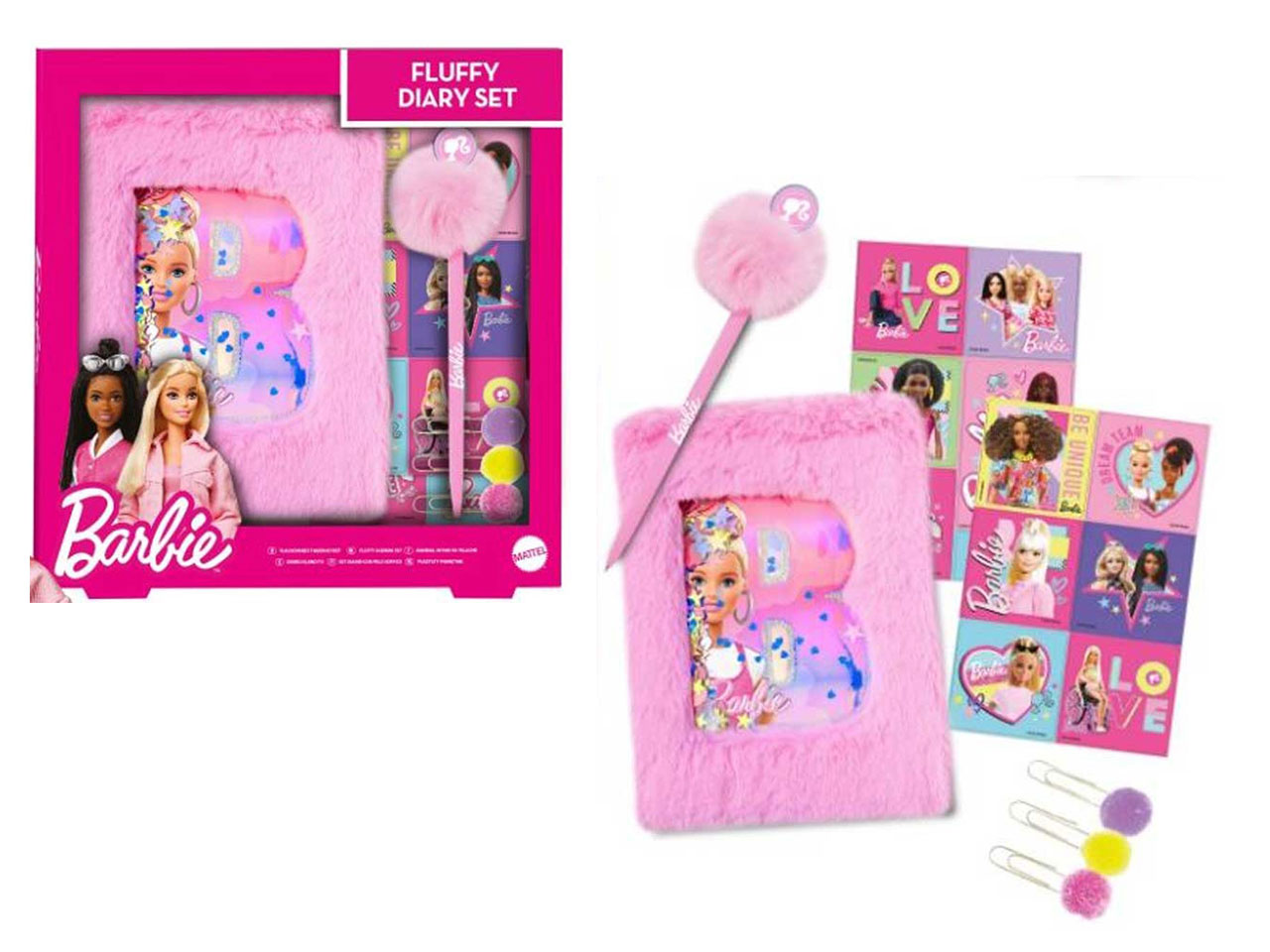 BARBIE DIARIO SEGRETO C/PENNA E ADESIVI 2230