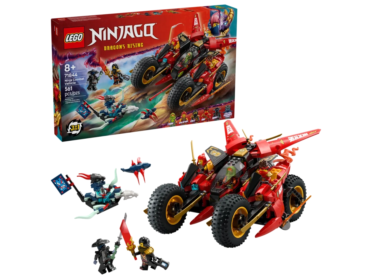 LEGO NINJAGO VEICOLO DA COMBATTIMENTO NINJA 71844