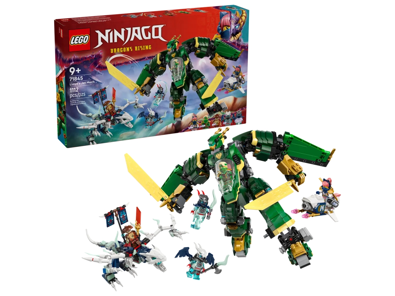 LEGO NINJAGO JET MECH DI LLOYD 71845