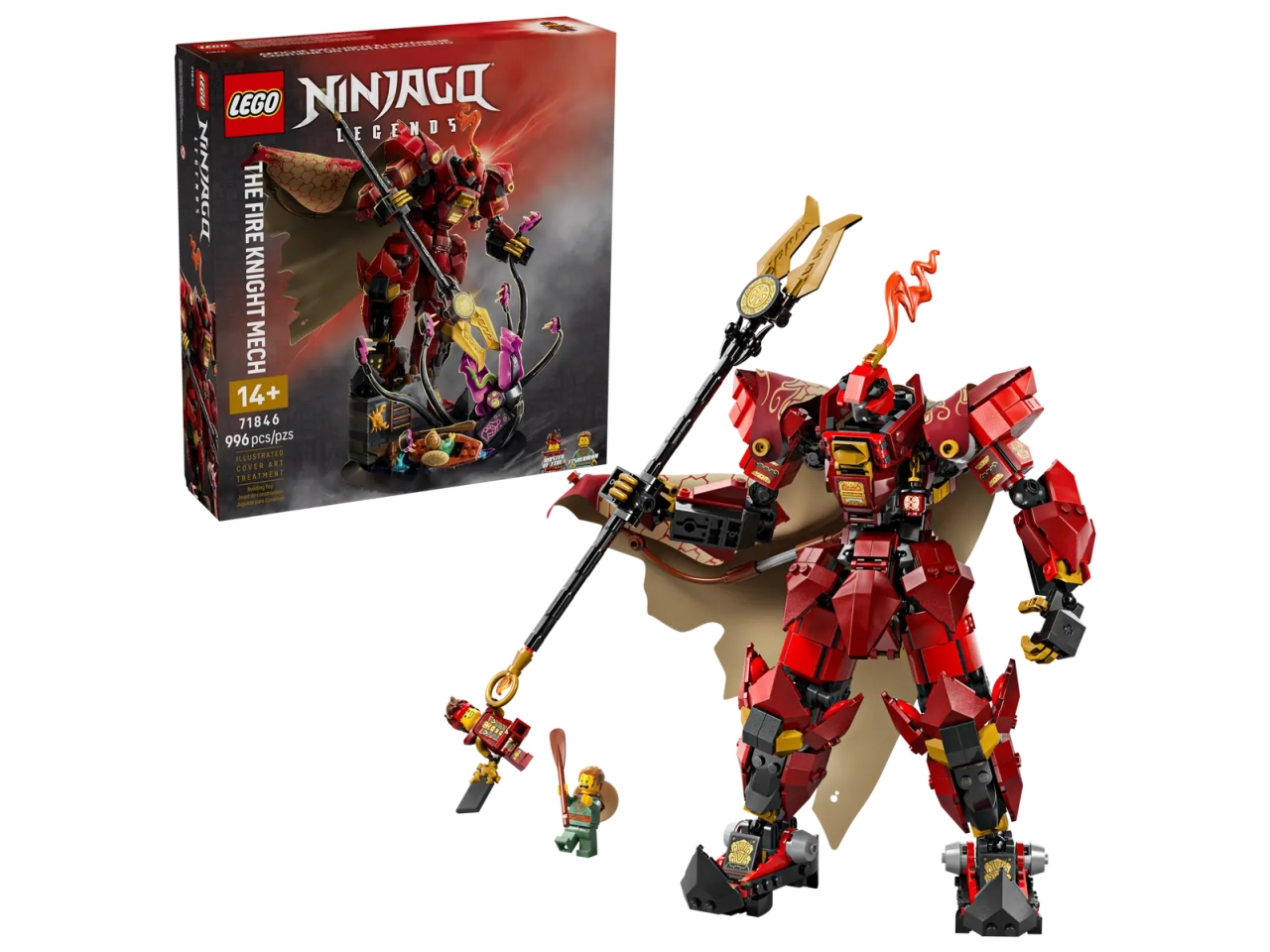 LEGO NINJAGO MECH CAVALIERE DEL FUOCO 71846