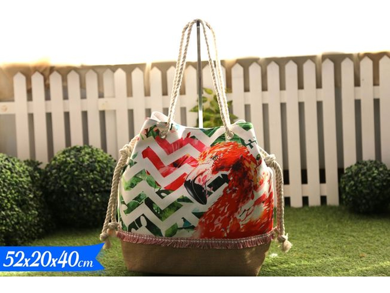 BORSA MARE ZIG-ZAG FLAMINGO 737310 BORSA MARE ZIG-ZAG FLAMINGO 737310