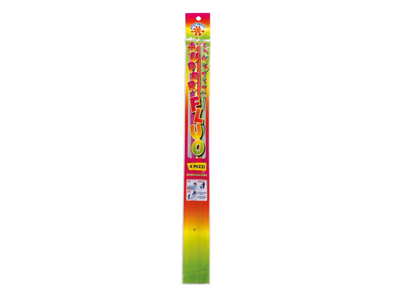 SUPER CANDELA FLUO 4 PZ 0204MB