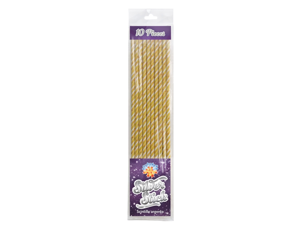 SILVER STICK FONTANE A BENGALA 10PZ 0208A