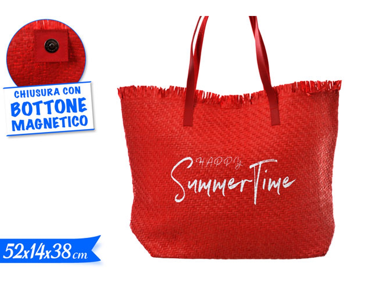 BORSA PAGLIA SUMMERTIME 737346 BORSA PAGLIA SUMMERTIME 737346