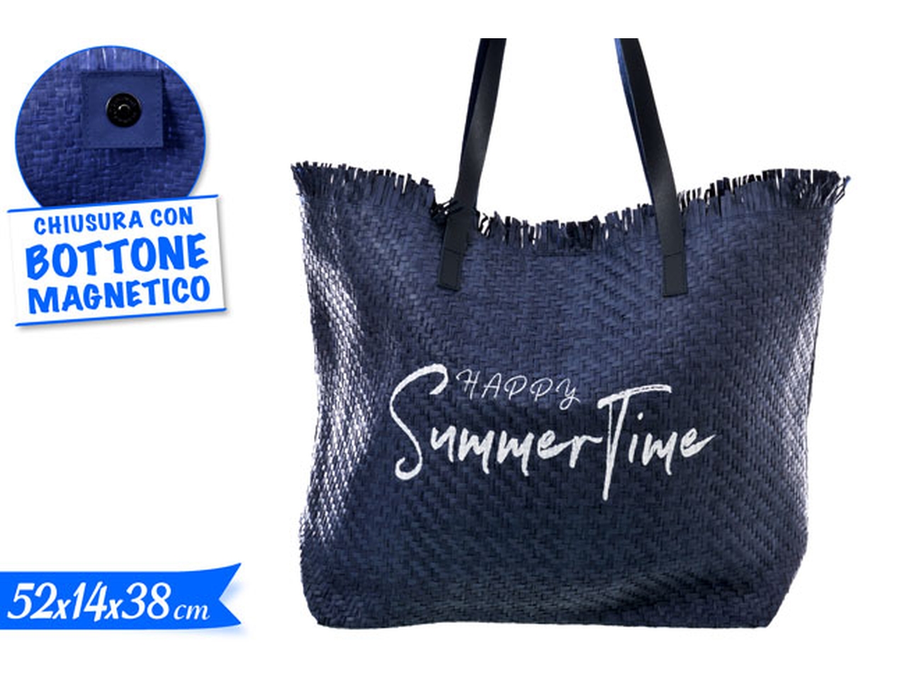 BORSA PAGLIA SUMMERTIME 737348 BORSA PAGLIA SUMMERTIME 737348