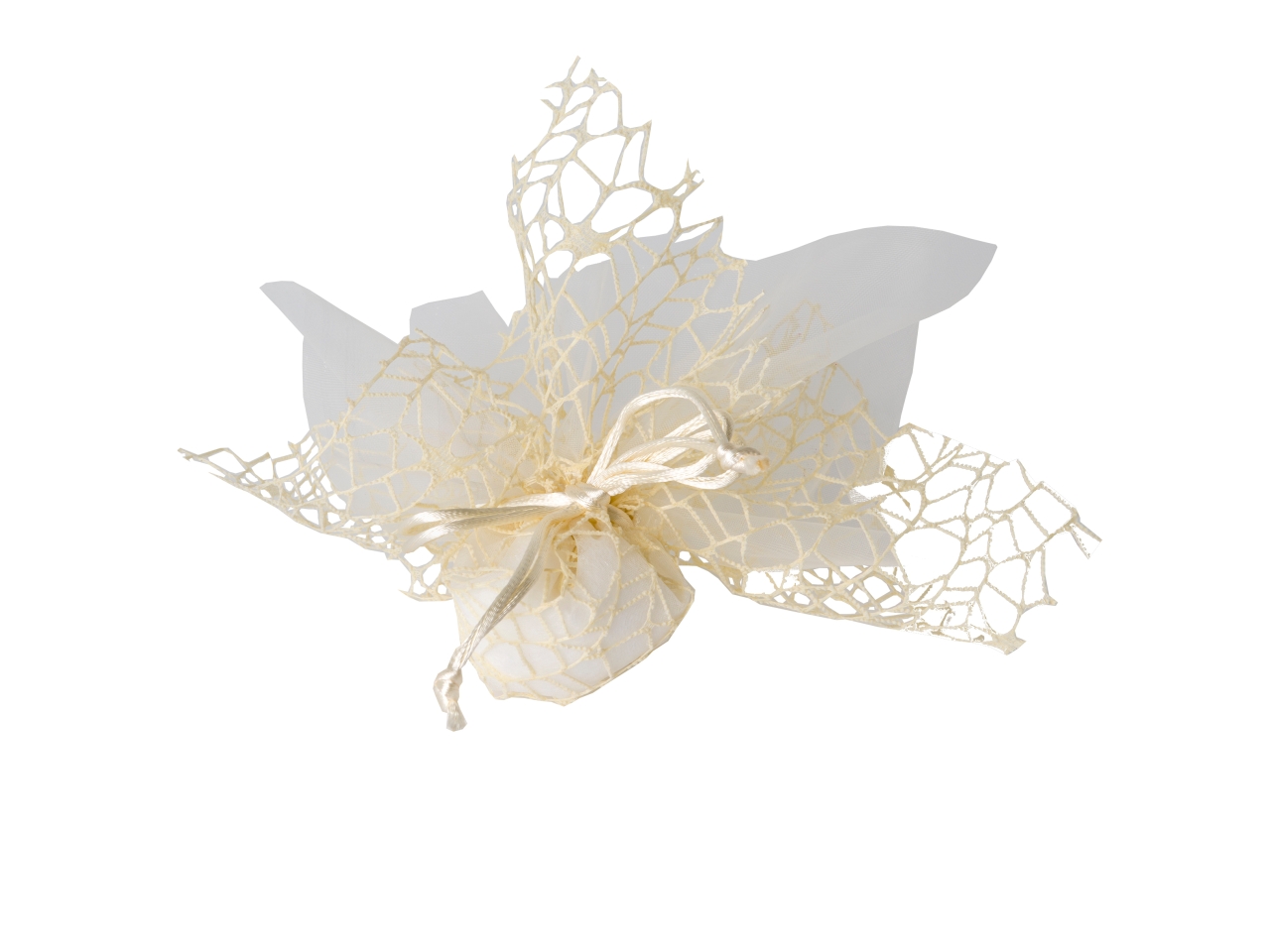 VELO RETE XL C/TIRANTE 25X25CM CREMA C1202