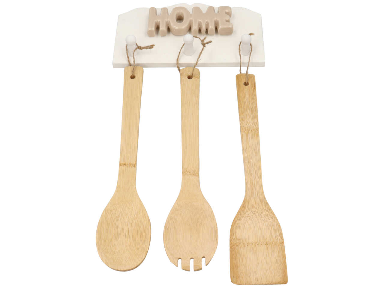 PORTA UTENSILI MURO LEGNO HOME TORTORA 24037WHT