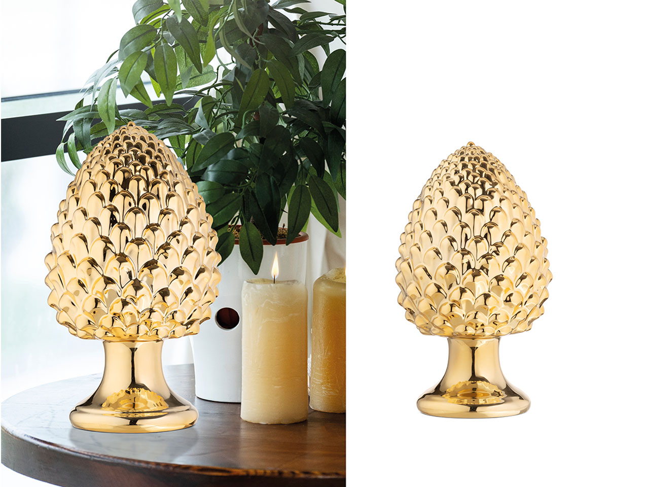 PIGNA CERAMICA 18CM ORO 24003PO PIGNA CERAMICA 18CM ORO 24003PO