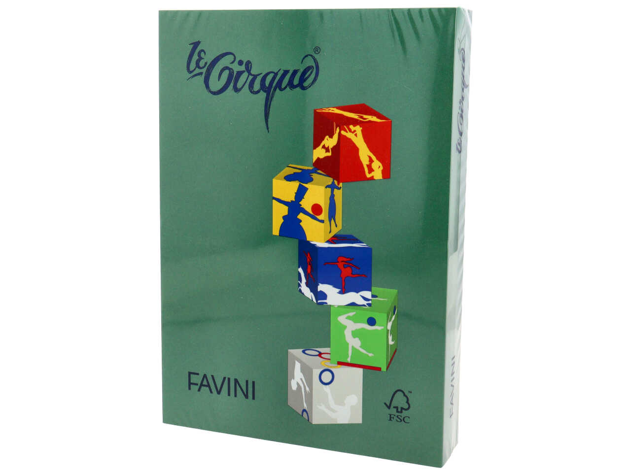 RISMA CARTA CIRQUE 80 VERDE B. A4 500FG. A71D534