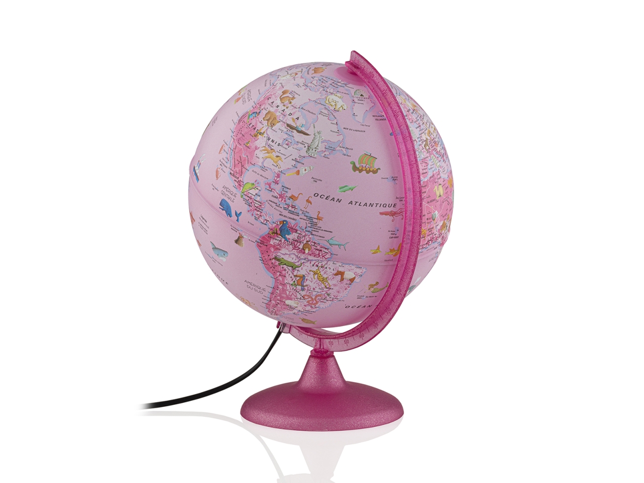 MAPPAMONDO 25CM PINK ZOO 0325PZPZITLKK046