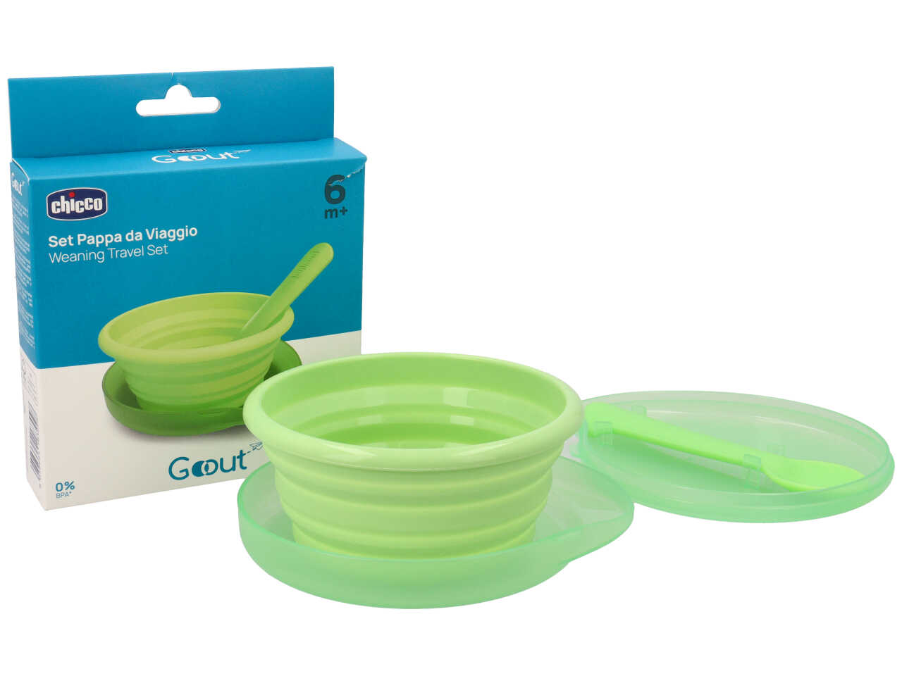 PIATTINO COLLASSABILE IN SILICONE 12438000000