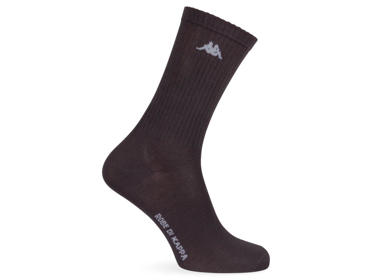 CALZA CORTA UOMO COTONE RDK859 NERO GRIGIO 39/42