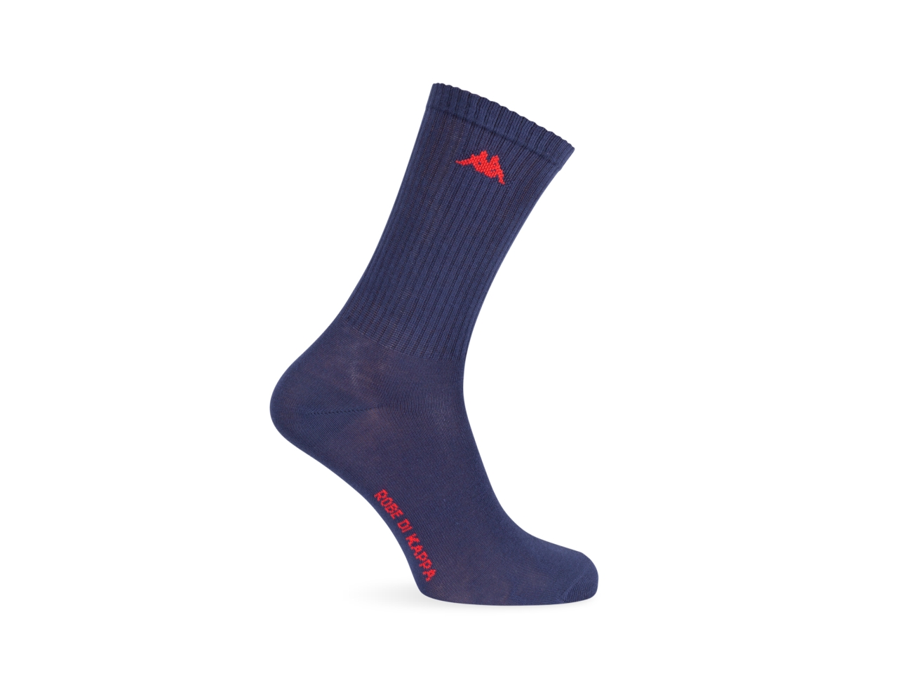 CALZA CORTA UOMO COTONE RDK859.M blu/ ros. 43/46