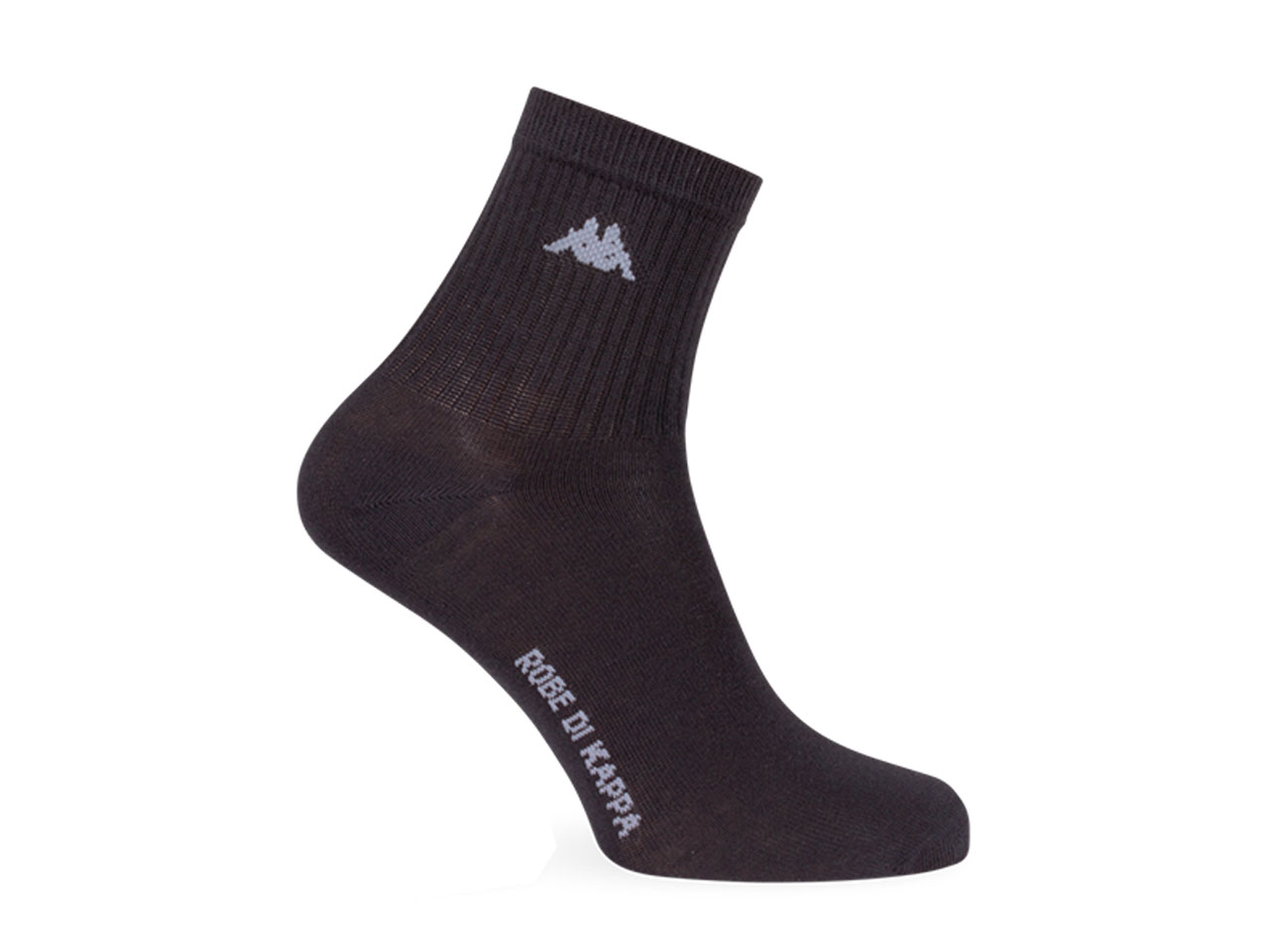 MINICALZA UOMO COTONE RDK861 nero/grigio43/46