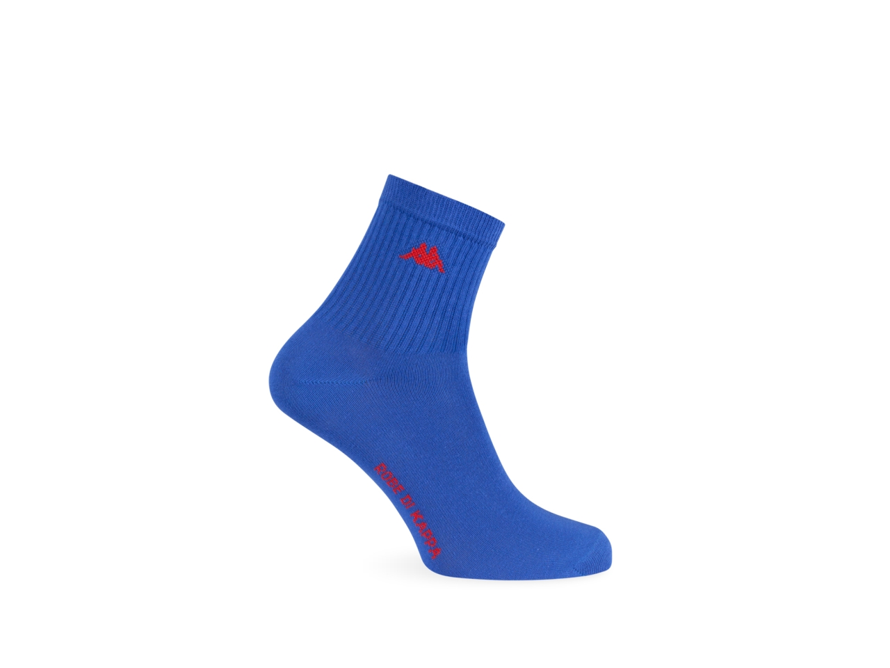 MINICALZA UOMO COTONE RDK861.M BLU/ROSSO 39/42