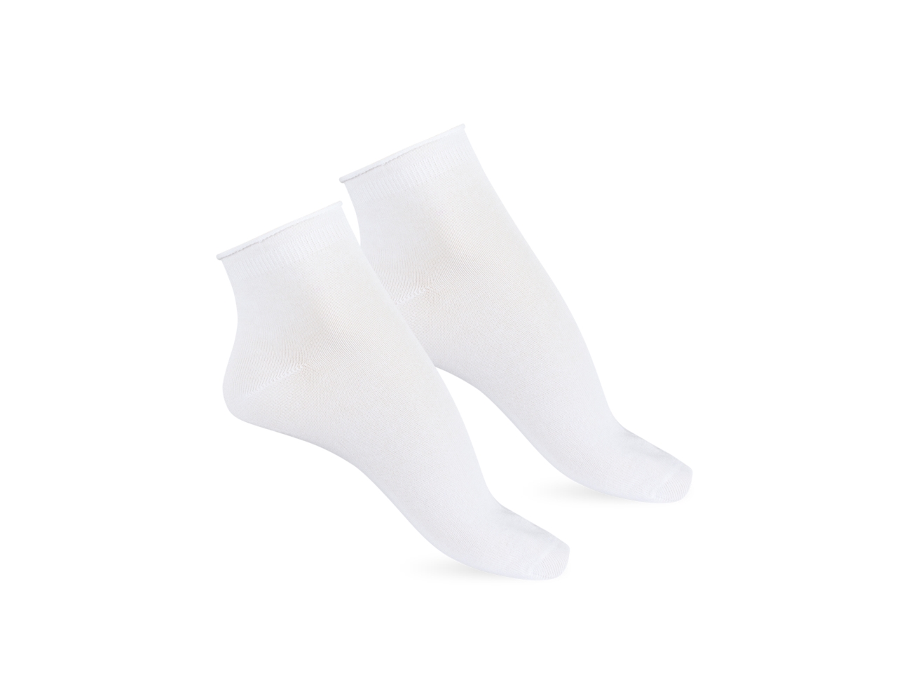MINICALZA DONNA COTONE MT720 BIANCO 39/41