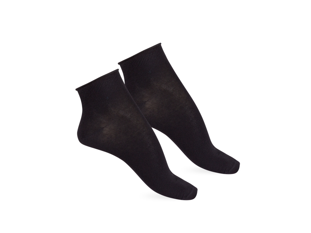 MINICALZA DONNA COTONE MT720 NERO 39/41